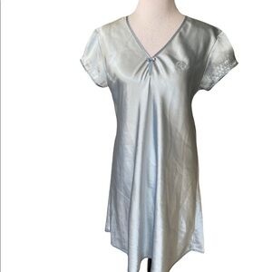Vintage Jones New York Satin Short Nightgown